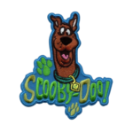 cartoon Scooby-Doo dog embroidered patch