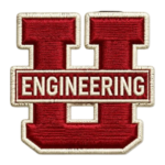 Engineering University Embroidered Patch