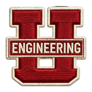Engineering University Embroidered Patch