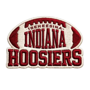 Indiana Hoosiers Football Embroidered Patch
