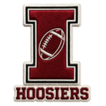Indiana Hoosiers Football Embroidered Patch