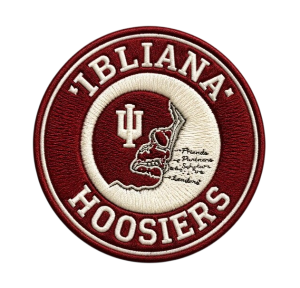 Indiana Hoosiers Bloomington Embroidered Patch