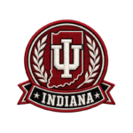 Indiana University IU Embroidered Patch