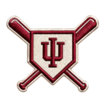 IU Baseball Home Plate Embroidered Patch