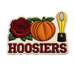 Indiana Hoosiers Fall Embroidered Patch