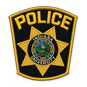 Indiana University State Police Embroidered Patch