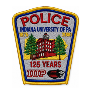 IUP Police 125 Years Embroidered Patch