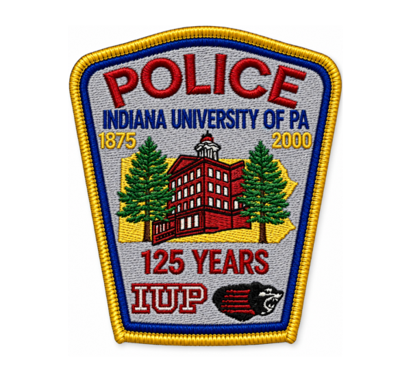IUP Police 125 Years Embroidered Patch