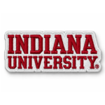 Indiana University Embroidered Patch