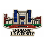Indiana University Campus Building Embroidered Patch