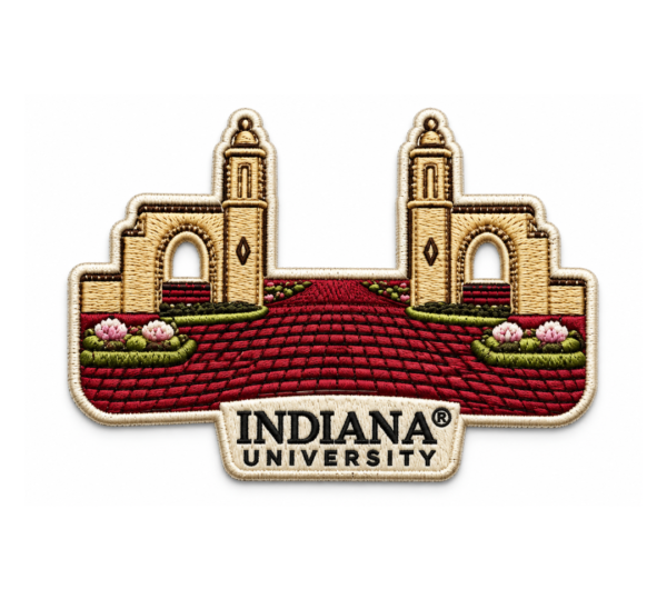 Indiana University Campus Gate Patch