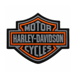 Harley Davidson Motor Cycles Embroidered Patch