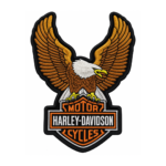 Harley Davidson Eagle Embroidered Patch