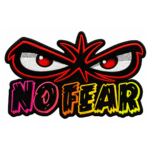 No Fear Embroidered Patch