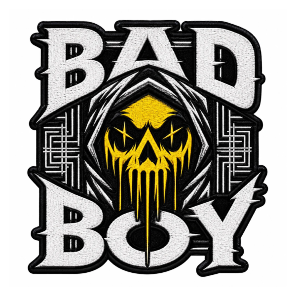 Bad Boy Embroidered Patch