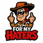 For My Haters Embroidered Patch