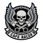 Cafe Racer Embroidered Patch