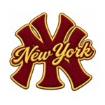 New York Letter Embroidered Patch