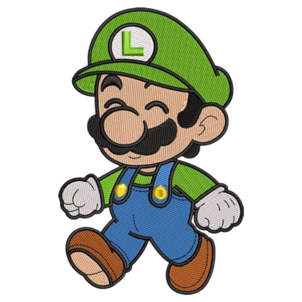 Luigi embroidered patch