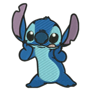 Stitch embroidered patch