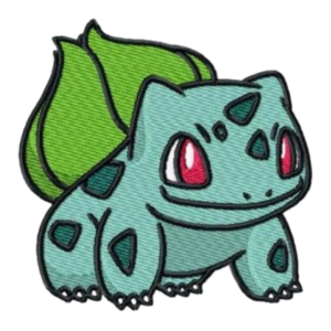 Bulbasaur embroidered patch