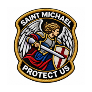 Saint Michael Archangel Embroidered Patch
