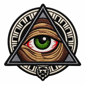 All Seeing Eye Embroidered Patch