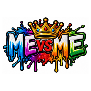 Me vs Me Embroidered Patch