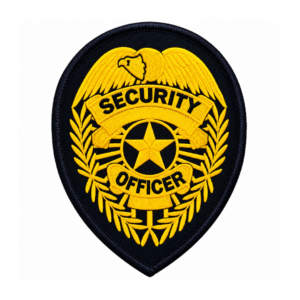 Security Officer Badge Embroidered Patch